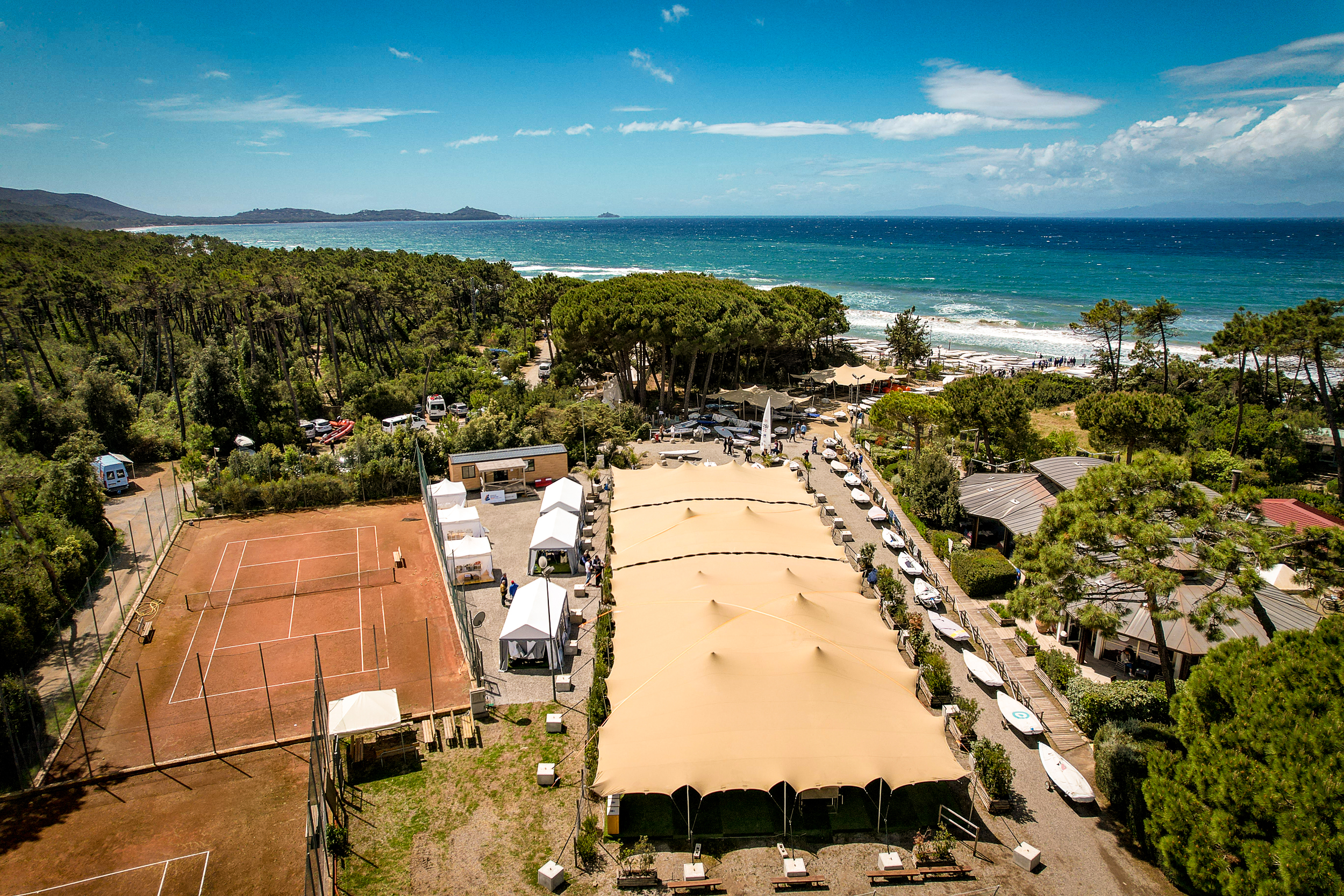 event area Sailing Center Punta Ala